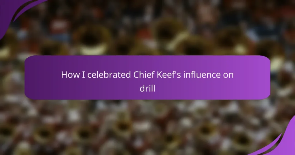 How I celebrated Chief Keef’s influence on drill