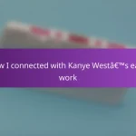 How I connected with Kanye West’s early work