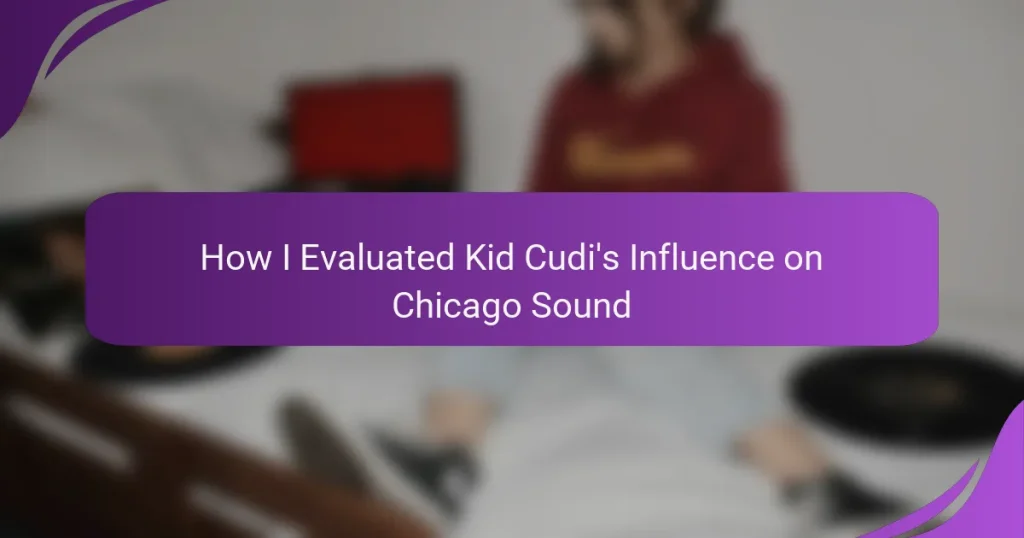 How I Evaluated Kid Cudi’s Influence on Chicago Sound