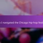 How I navigated the Chicago hip-hop festivals
