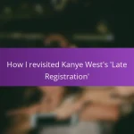 How I revisited Kanye West’s ‘Late Registration’
