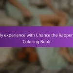 My experience with Chance the Rapper’s ‘Coloring Book’