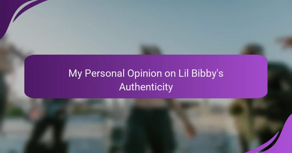 My Personal Opinion on Lil Bibby’s Authenticity